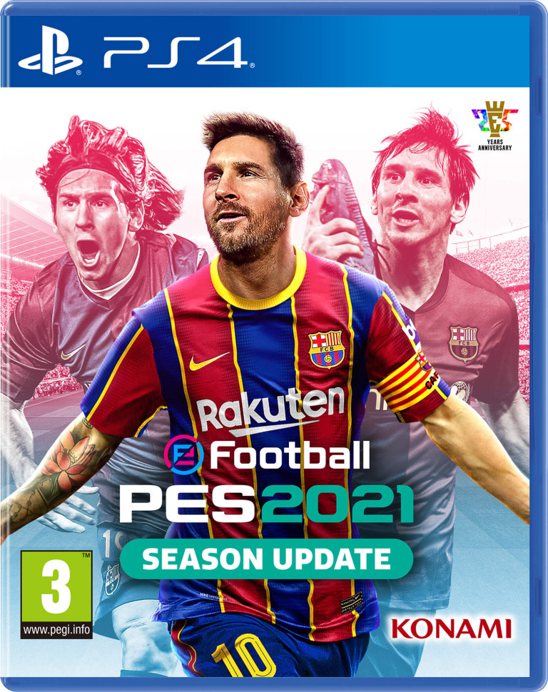 Игра eFootball Pro Evolution Soccer 2021 Season Update (PS4) б/у, Русские Субтитры купить за 1999.0000