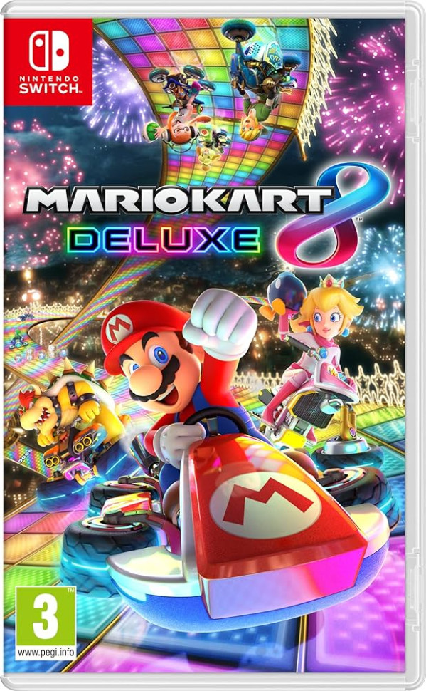 Игра Mario Kart 8 Deluxe (Nintendo Switch) б/у, Полностью Русский