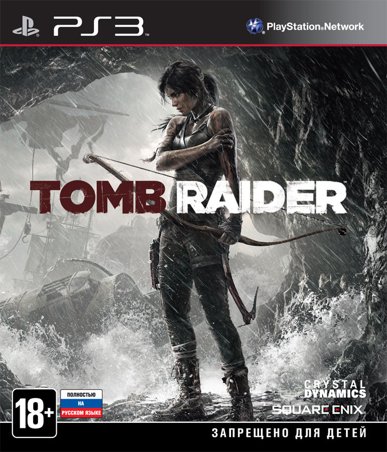Игра Tomb Raider (PS3) Англ. б/у, Полностью Русский