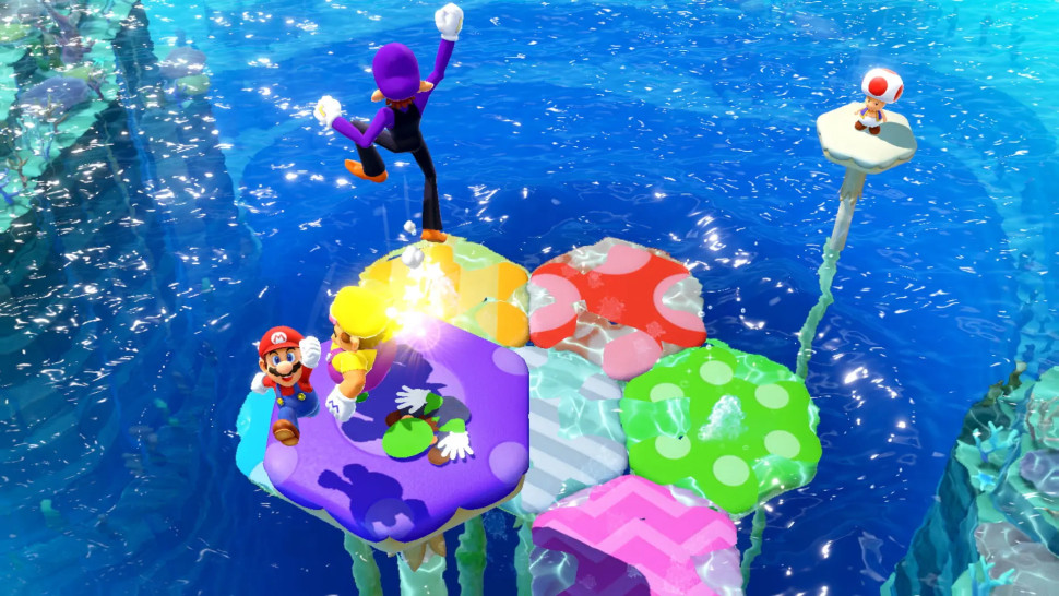 Игра Mario Party Superstars (Nintendo Switch) б/у, Полностью Русский