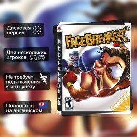 Игра FaceBreaker (PS3) б/у, Полностью Английский