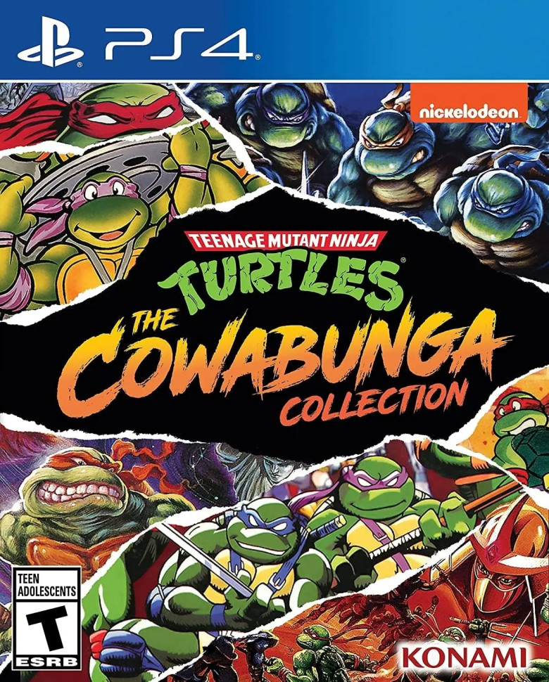 Игра Teenage Mutant Ninja Turtles: The Cowabunga Collection (PS4) Полностью Английский