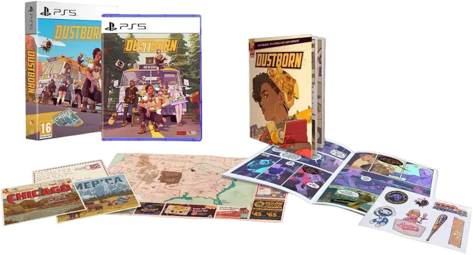 Игра Dustborn Deluxe Edition (PS5) б\у, Русские Субтитры купить за 1999.0000