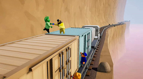Игра Gang Beasts (PS4) Полностью Английский