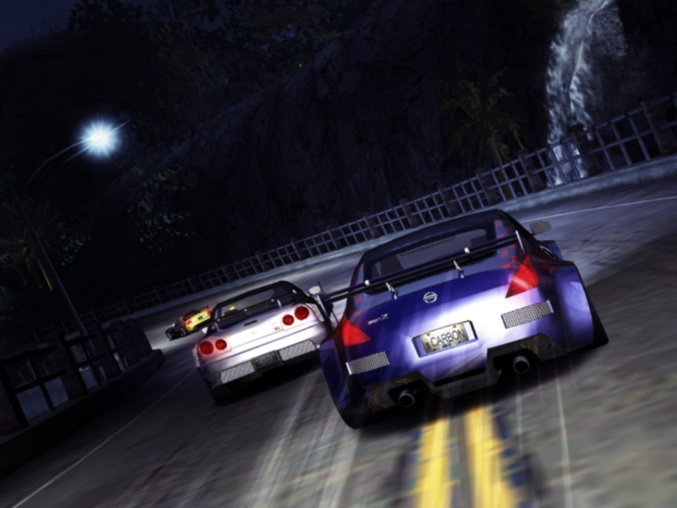 Игра Need For Speed Carbon (PS2) б/у, Русские Субтитры