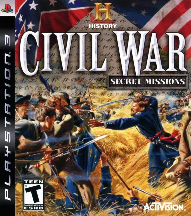 Игра History: Civil War (PS3) б\у, Полностью На Английском