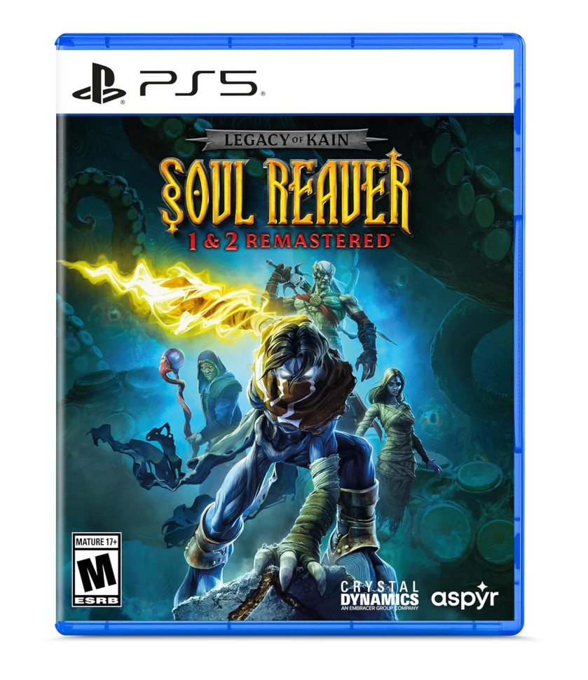 Игра Legacy of Kain Soul Reaver 1&2 Remastered (PS5) Полностью на русском