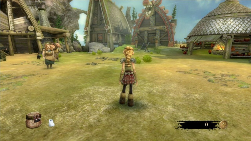 Игра Как приручить дракона (Xbox 360) б/у, Полностью Английский