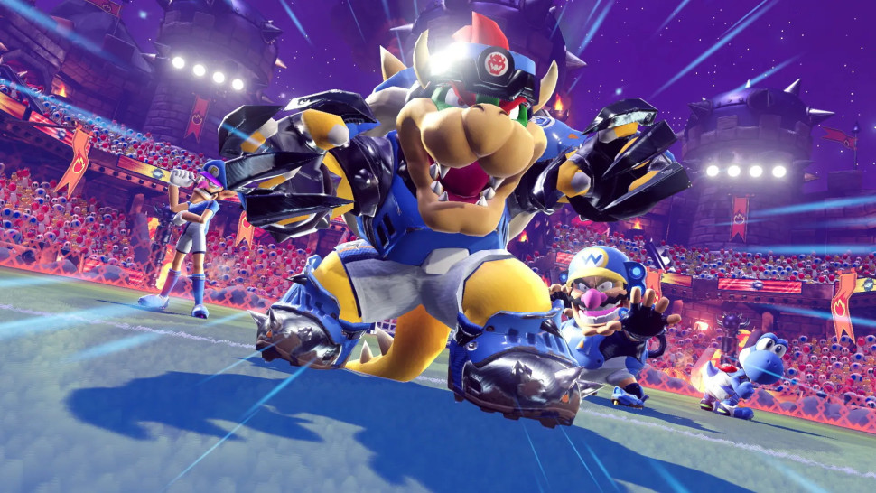 Игра Mario Strikers: Battle League (Nintendo Switch) Русские Субтитры