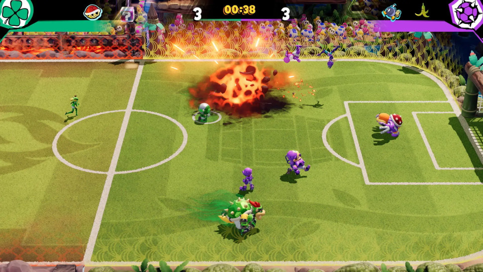 Игра Mario Strikers: Battle League (Nintendo Switch) Русские Субтитры