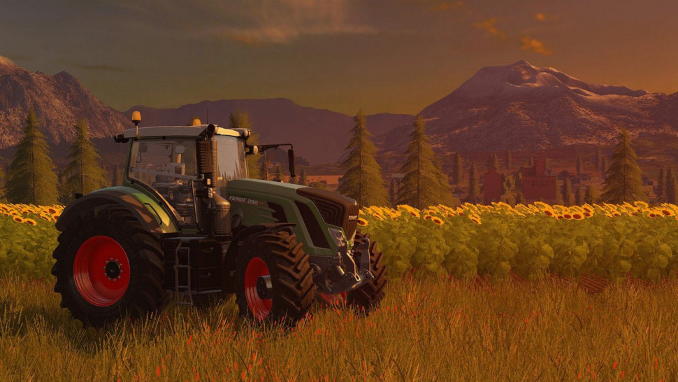 Игра Farming simulator 17 Ambassador Edition (PS4) б/у, Полностью Английский