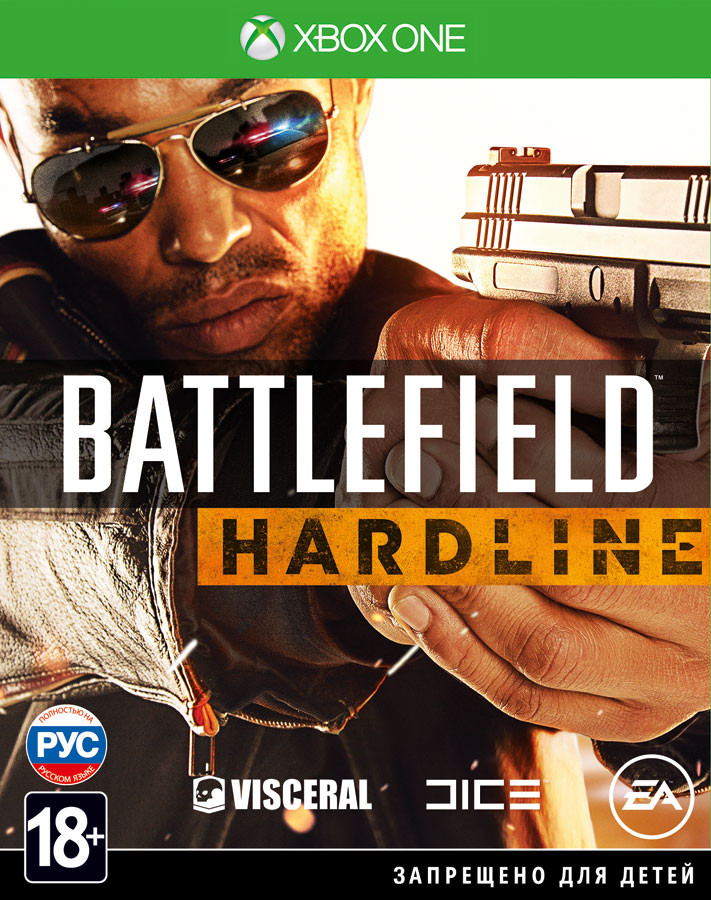 Игра Battlefield Hardline (Xbox one) б/у, Полностью Русский