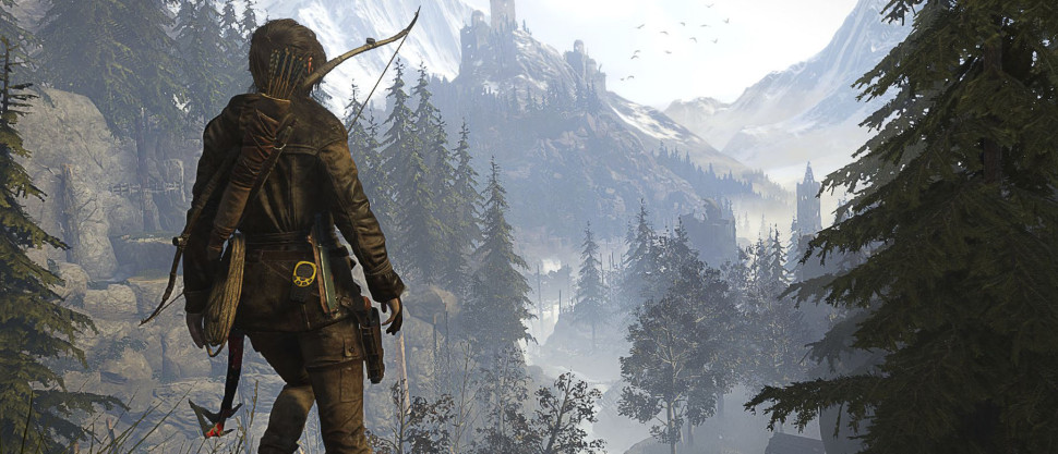 Игра Rise of the Tomb Raider (Xbox 360) б/у, Полностью Английский