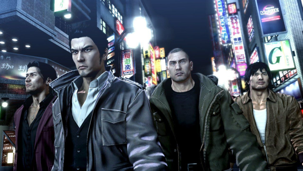 Игра Yakuza Remastered Collection (PS4) Полностью Английский