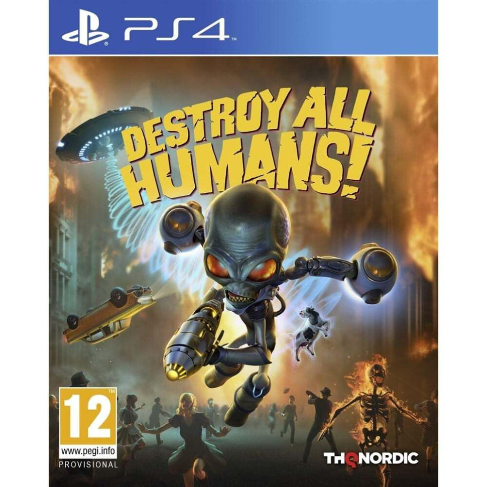 Игра Destroy All Humans! (PS4) б/у, Русские Субтитры