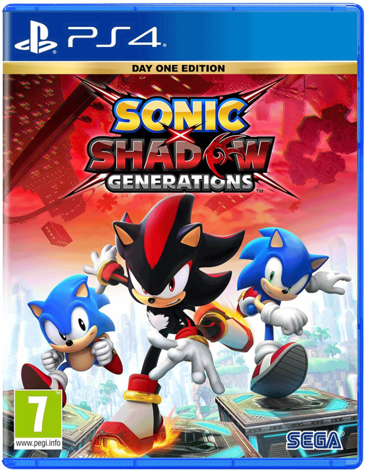 Игра Sonic X Shadow Generations (PS4) Русские Субтитры