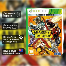Игра Anarchy Reigns (Xbox 360) б/у, Полностью Английский