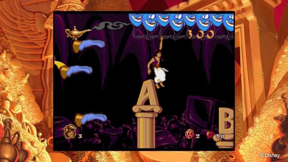 Игра Disney Classic Games: Aladdin and The Lion King (PS4) Полностью Английский
