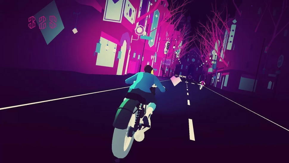 Игра Sayonara Wild Hearts (PS4) б/у, Полностью Английский
