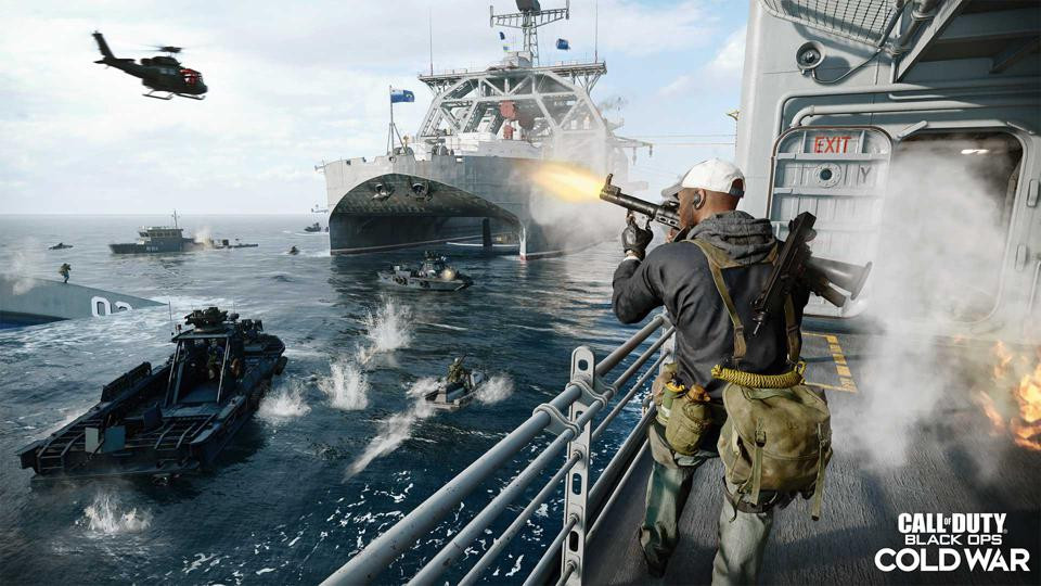Игра Call of Duty: Black Ops Cold War (PS4) б/у, Полностью Русский