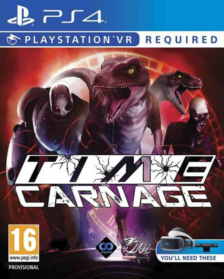 Игра Time Carnage (только для PS VR) (PS4) б/у, Русские Субтитры купить за 2199.0000