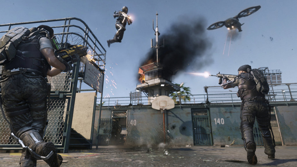 Игра Call of Duty: Advanced Warfare (PS4) б/у, Полностью Русский