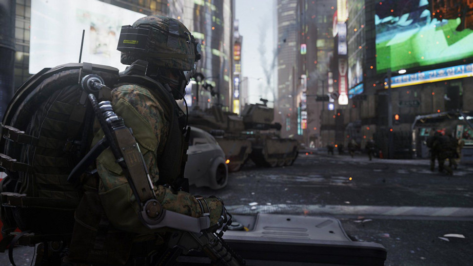 Игра Call of Duty: Advanced Warfare (PS4) б/у, Полностью Русский