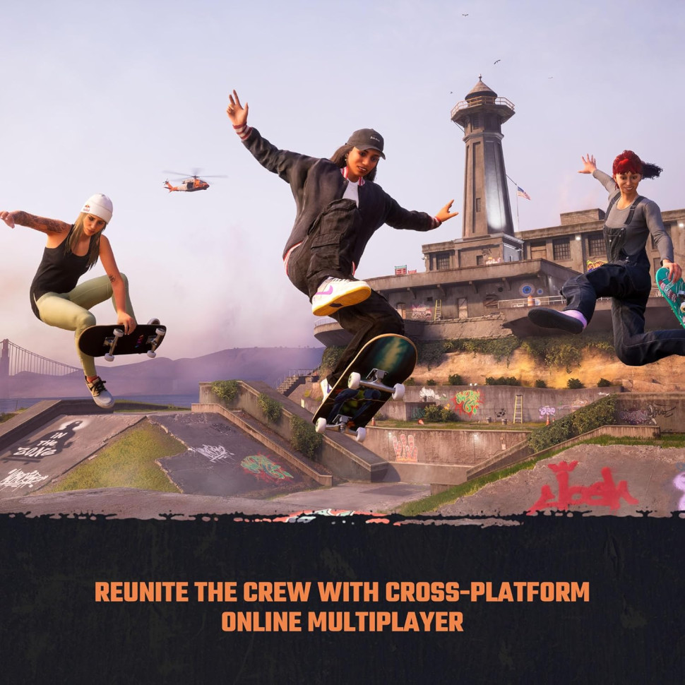 Игра Tony Hawk’s Pro Skater 3 + 4 (PS5) б\у, Полностью на английском