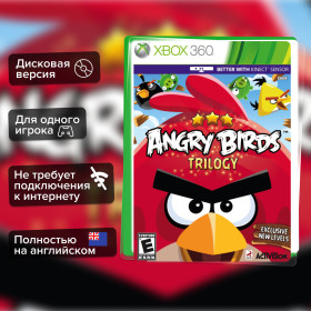Игра Angry Birds Trilogy (Xbox 360) б/у, Полностью Английский