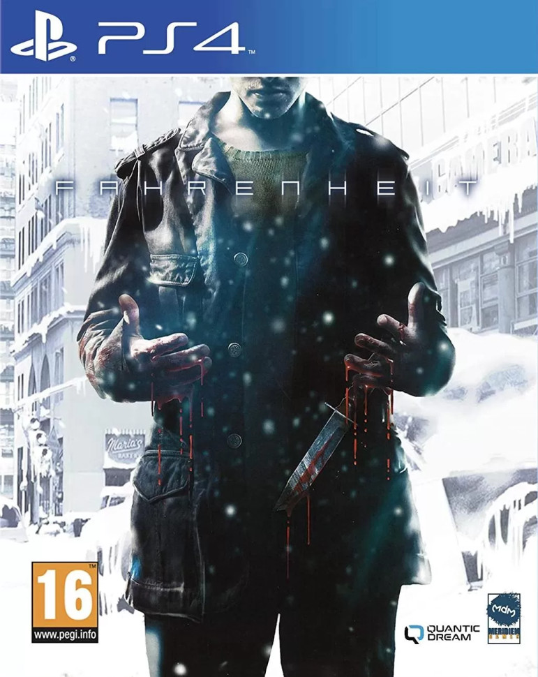 Игра Fahrenheit: 15th Anniversary Edition (PS4) Полностью Английский купить за 2599.0000