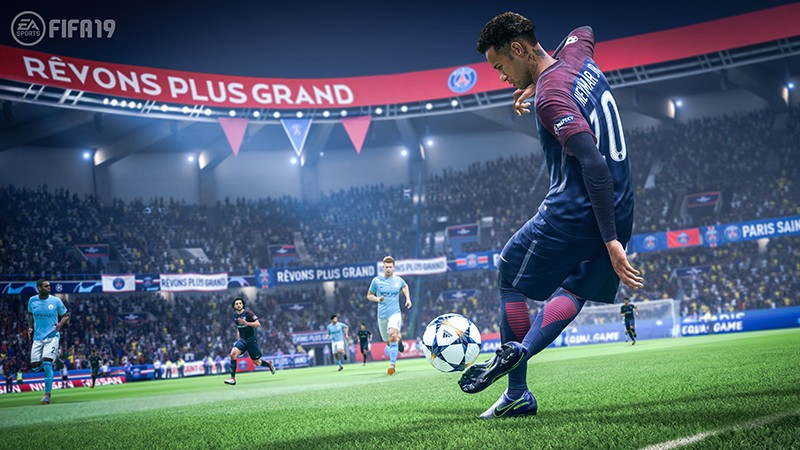 Игра FIFA 19 (PS4) б/у, Полностью Русский