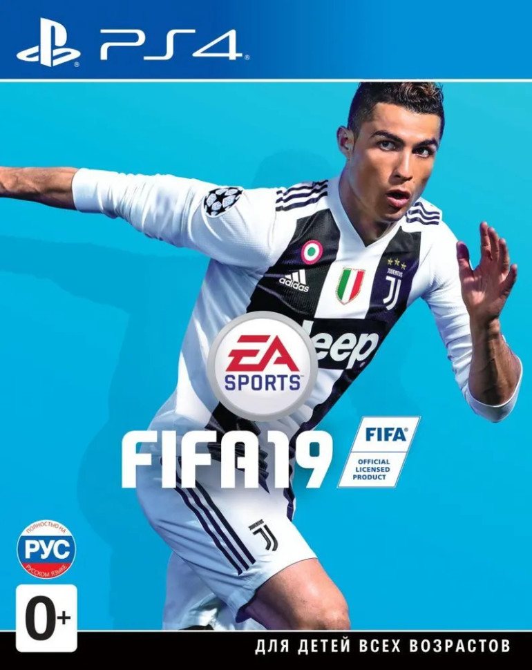 Игра FIFA 19 (PS4) б/у, Полностью Русский