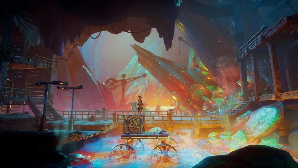 Игра Trine 5: A Clockwork Conspiracy (Xbox One) б/у, Субтитры на русском