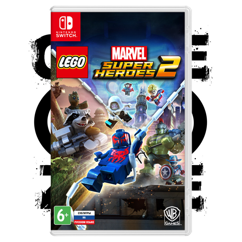 Игра LEGO Marvel Super Heroes 2 (Nintendo Switch) б/у, Полностью Русский