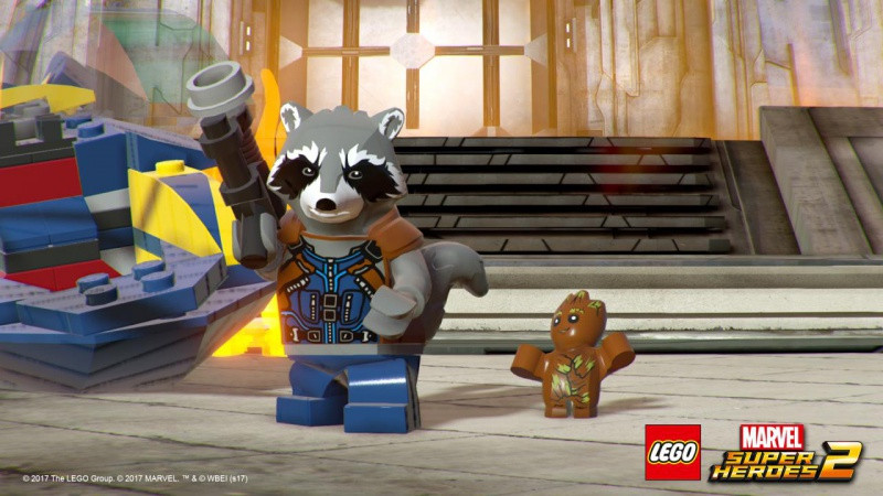 Игра LEGO Marvel Super Heroes 2 (Nintendo Switch) б/у, Полностью Русский