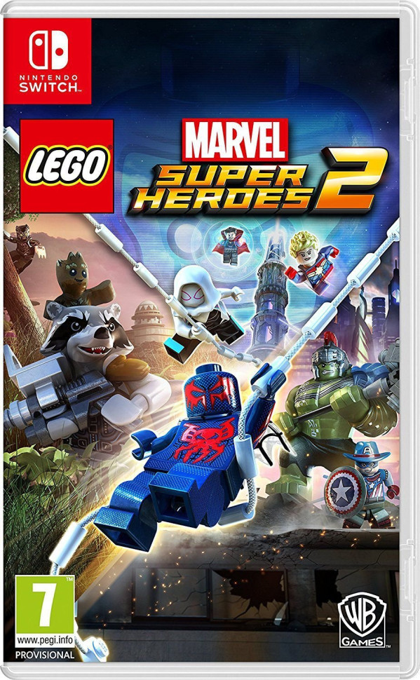 Игра LEGO Marvel Super Heroes 2 (Nintendo Switch) б/у, Полностью Русский