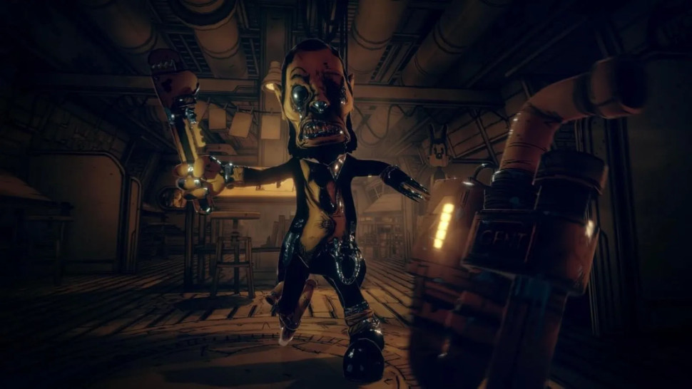 Игра Bendy Double Pack: Ink Machine & Dark Revival (PS5) б\у, Субтитры на русском