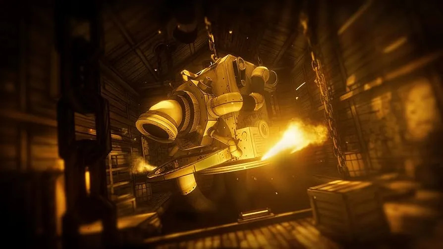 Игра Bendy Double Pack: Ink Machine & Dark Revival (PS5) б\у, Субтитры на русском