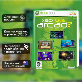 Игра Live Arcade Pack (Xbox 360) б/у, Полностью Английский