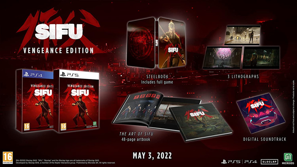Игра SIFU Vengeance Edition (PS5) Русские Субтитры