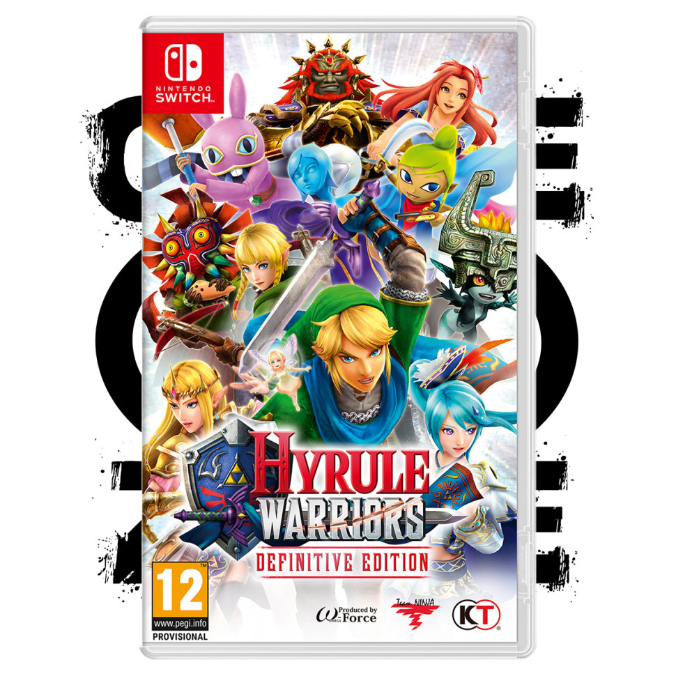 Игра Hyrule Warriors: Definitive Edition (Nintendo Switch) б/у, Полностью Английский