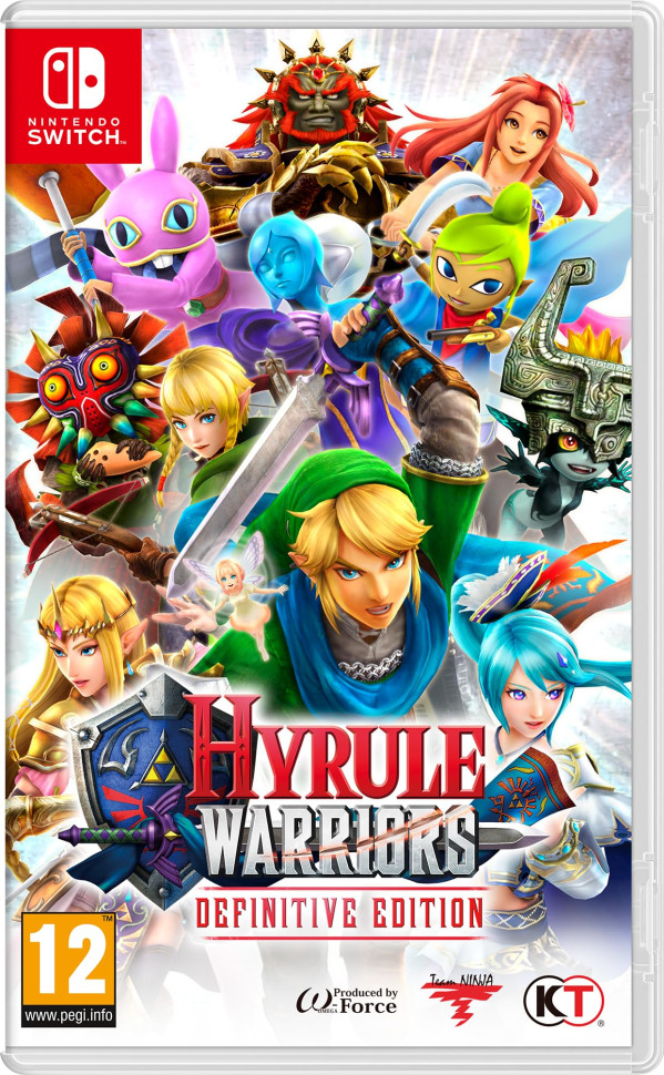 Игра Hyrule Warriors: Definitive Edition (Nintendo Switch) б/у, Полностью Английский