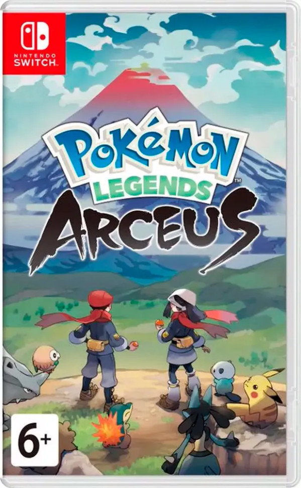 Игра Pokemon Legends: Arceus (Nintendo Switch) Полностью Английский