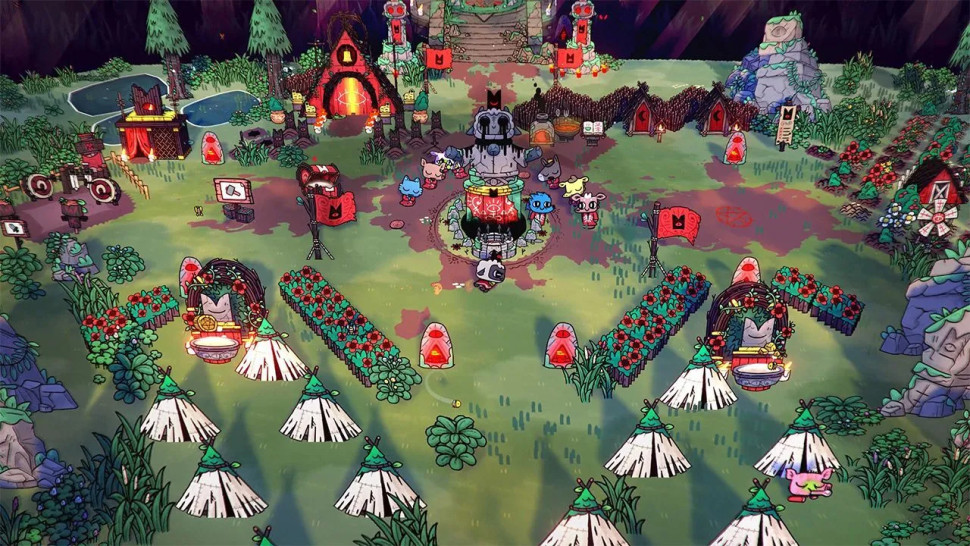 Игра Cult of the Lamb. Definitive Edition (PS5) б\у, Субтитры на русском