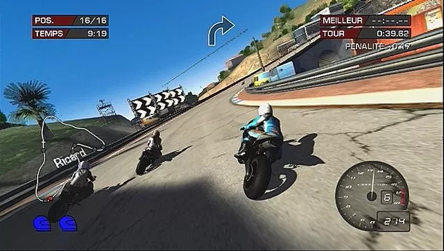 Игра MotoGP 06 (Xbox 360) б/у, Полностью Английский