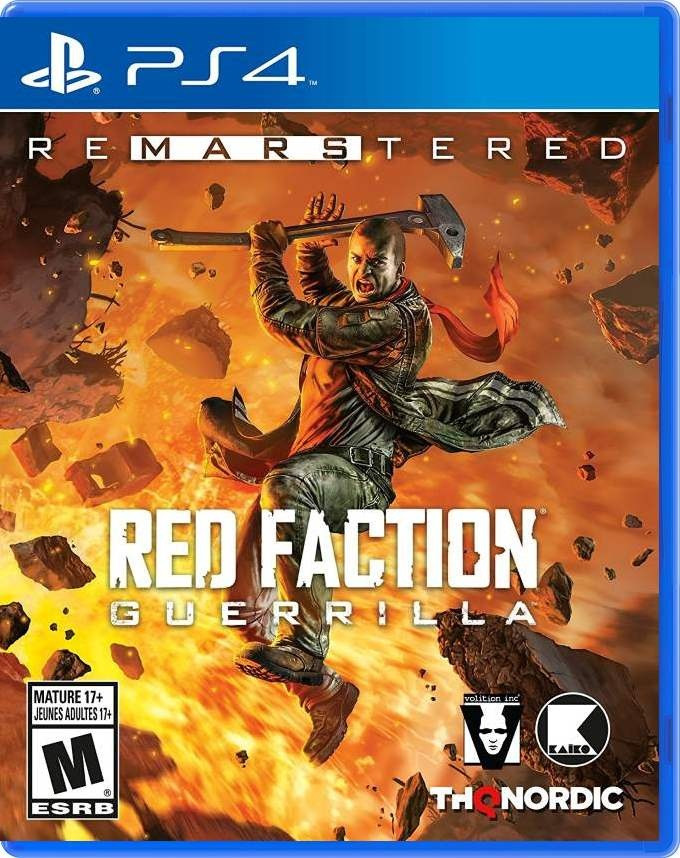 Игра Red Faction Guerrilla Re-Mars-tered (PS4) б/у, Полностью Английский купить за 999.0000