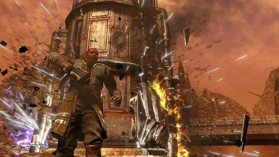 Игра Red Faction Guerrilla Re-Mars-tered (PS4) б/у, Полностью Английский