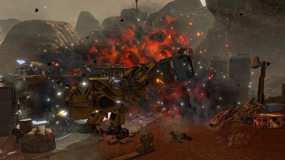 Игра Red Faction Guerrilla Re-Mars-tered (PS4) б/у, Полностью Английский