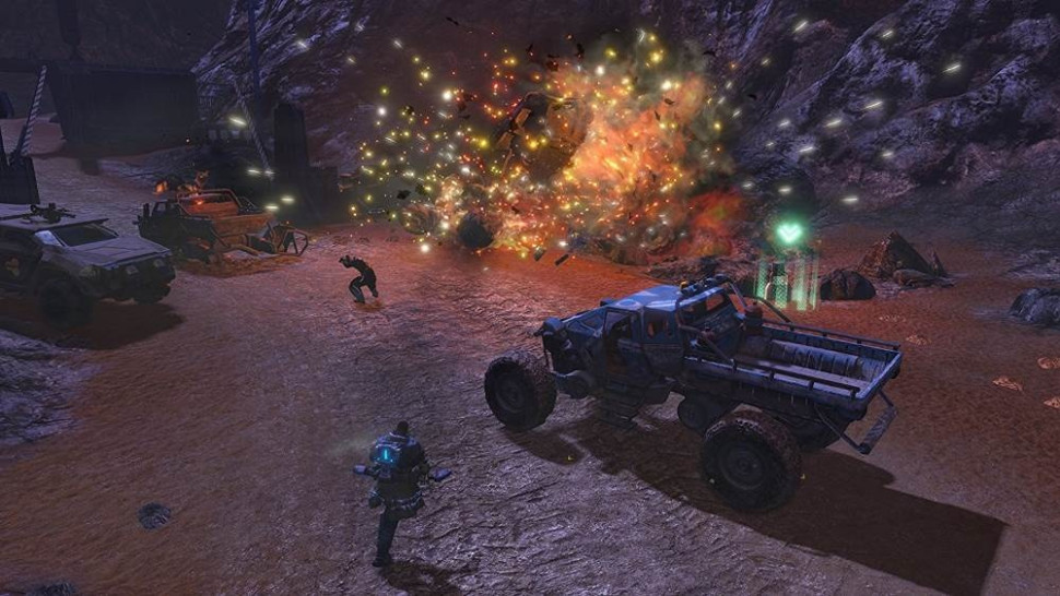 Игра Red Faction Guerrilla Re-Mars-tered (PS4) б/у, Полностью Английский