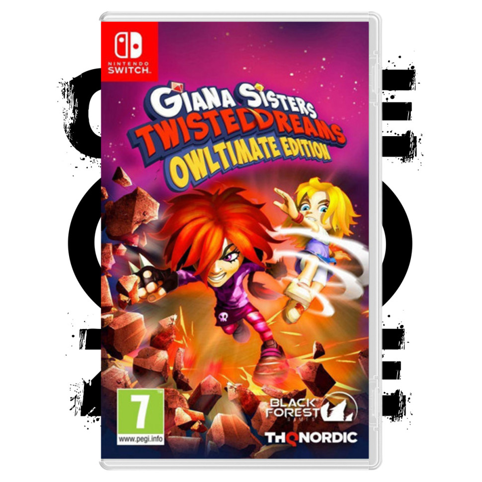 Игра Giana Sisters: Twisted Dream. Owltimate Edition (Nintendo Switch) б/у, Русские Субтитры